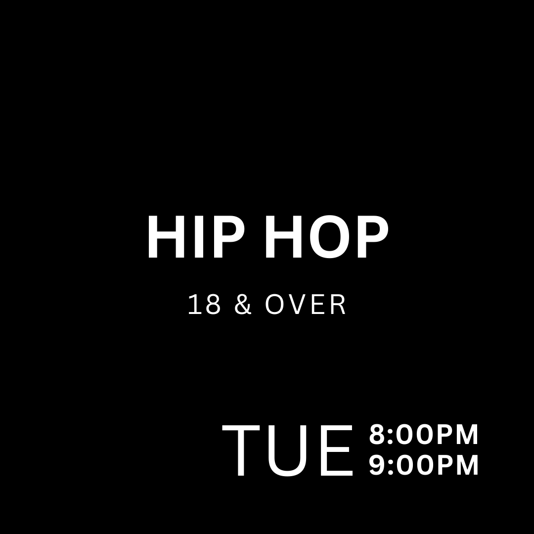 Adult Hip Hop - Jan 7 to Feb 25 (8 classes)