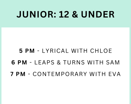 July 13th - Junior Class Bundle