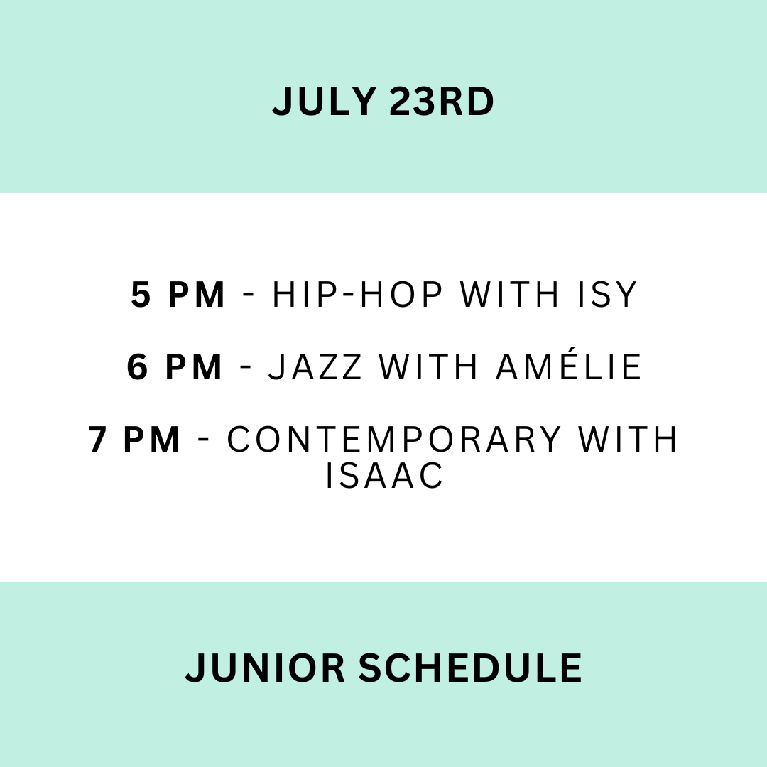 July 23rd - Junior Class Bundle