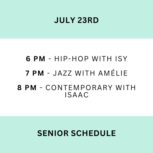 July 23rd - Senior Class Bundle