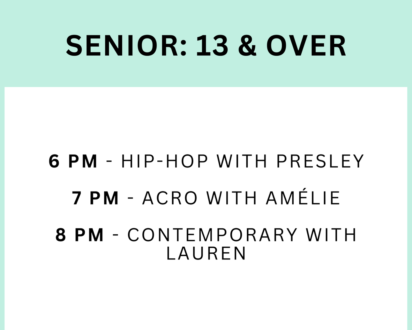 July 27th - Senior Class Bundle