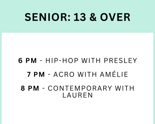 July 27th - Senior Class Bundle
