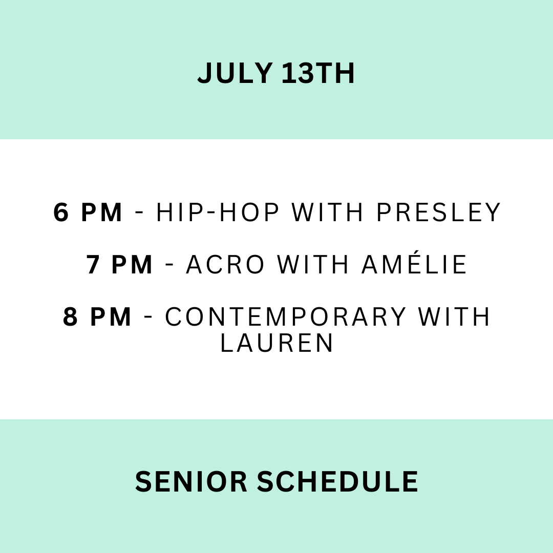 July 27th - Senior Class Bundle