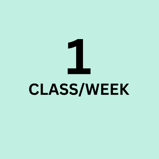 1 Class/Week - Fall Session