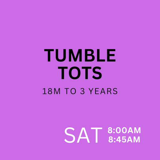Tumble Tots - 18m & 3y - Fall Session